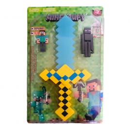 Set figurine Minecraft  Combat, isp20