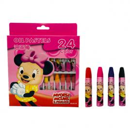 Creioane Cerate Mickey 24 culori, isp20