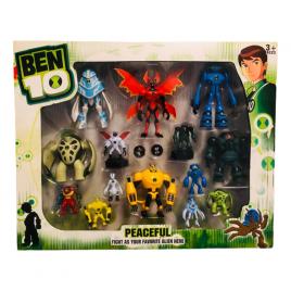 Figurine Ben 10, peaceful eroii universului, 30 cm, isp20