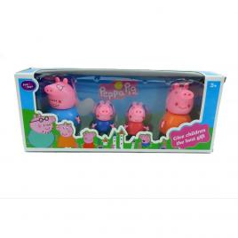 Figurine Peppa Pig, 4 bucati, TCB22