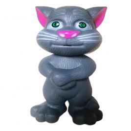 Jucarie ,interactiva,Talking Tom,imita sunete, Gri