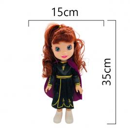 Papusa Disney Frozen II, Anna cu ochii de sticla, 35 cm, TCB21, M2