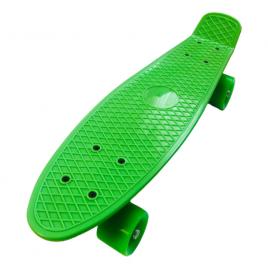 Penny Board, 56 cm, roti silicon, Verde isp 21