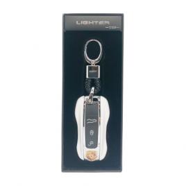 Bricheta electrica cu incarcare prin USB, Porsche, Alb