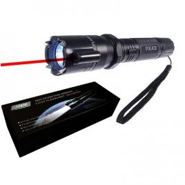 Lanterna cu laser si Electrosoc 288 Flashlight cu Led din Aluminiu Reincarcabila, slp21