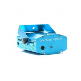 Mini laser stage lighting pointer cu braduti si oameni de zapada