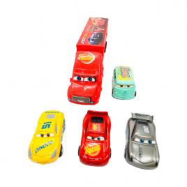 Set 5 masinute Cars 3, Multicolor, slp21,+3 ani