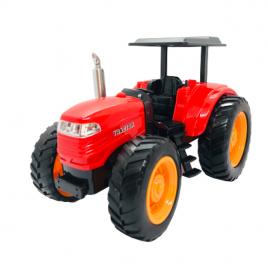 Tractor cu telecomanda si acumulator pentru copii, Rosu, Scara 1:14, +3 ani, slp21