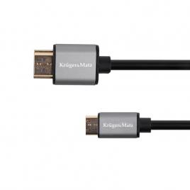 Cablu hdmi - micro hdmi 1.8m basic k&m
