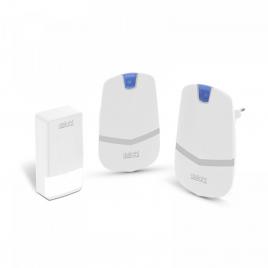 Sonerie digitala fara fir si fara baterie, cu 2 unitati de receptie - kinetic,