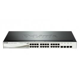 Dlink sw 20p-gb 4cmb 12p-poe smart rm