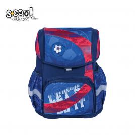 Ghiozdan anatomic let's do it, 30x22x42 cm - s-cool