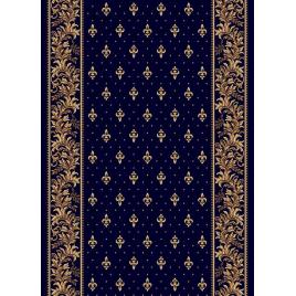 Traversa model biserica 15033 810, latime 150 cm, albastru