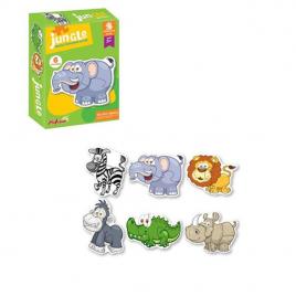 Joc puzzle cu animale salbatice, Iso Trade