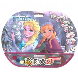 Set creativ Giga Block 5 in 1 Frozen