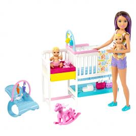 Set de joaca Barbie Skipper Babysitter si Camera de copii
