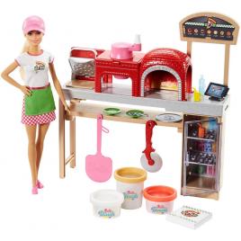 Set de joaca Mattel Barbie Pizzerie