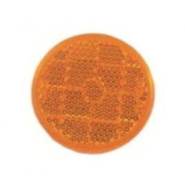 Catadioptru reflectorizant rotund portocaliu universal bestautovest, fixare cu surub, 84 mm , 1 buc. kft auto