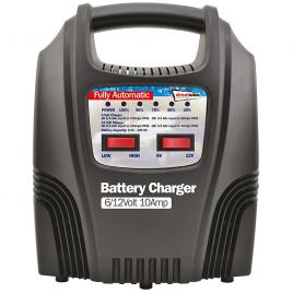 Incarcator acumulator auto automat marca streetwize 6/ 12v 10amp redresor cu led nivel incarcare a bateriei kft auto