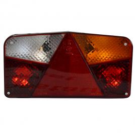 Lampa auto horpol pentru remorca partea dreapta 12/24v , 265x140x65mm cu triunghi reflectorizant , 1 buc. kft auto