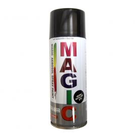Spray vopsea magic negru metalizat 676 , 400 ml. kft auto