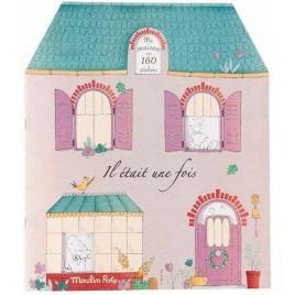 Carte de colorat cu abtibilduri a fost odata moulin roty