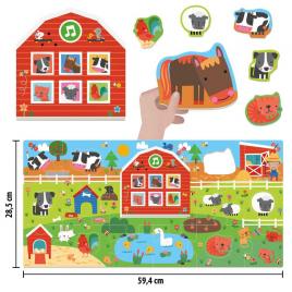 Joc montessori headu - sa ascultam sunetele animalelor