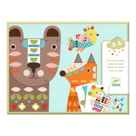 Joc creativ animale gigantice djeco
