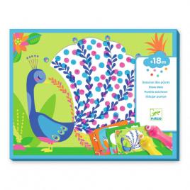 Joc creativ de pictat pentru cei mici doar puncte djeco
