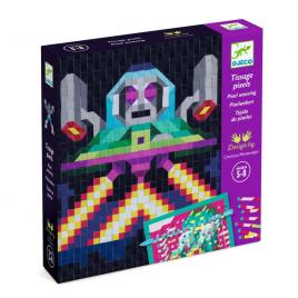 Joc creativ de tesut tematica ufo djeco