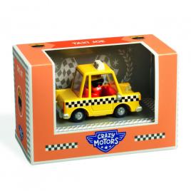 Masina taxiul lui joe colectia crazy motors djeco