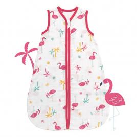 Sac de dormit bamboo flamingo 90 cm 0.5 tog