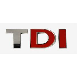 Emblema tdi ( doua litere rosii ) t01 maniacars