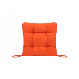 Perna decorativa pentru scaun de bucatarie sau terasa, dimensiuni 40x40cm, culoare orange