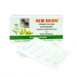 Aur d-supozitoare anghinare 1,5gr*10