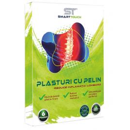 Plasturi cu pelin dureri lombare 6buc/cutie
