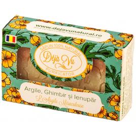 Sapun natural cu argila, ghimbir si ienupar 90gr