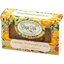 Sapun natural lamai,portocala&goji 90gr