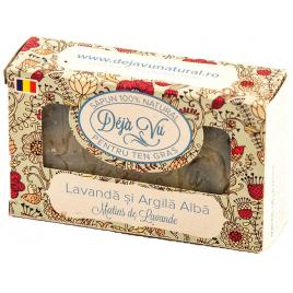 Sapun natural lavanda&argila alba 90gr