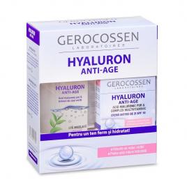 Set cadou hyaluron (cr. antirid zi +apa mic.)