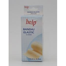 Bandaj elastic cu cleme 10cm*4,5m
