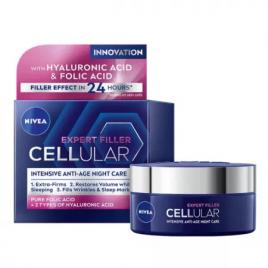 Crema noapte hyaluron cellular filler+fermiate 50ml