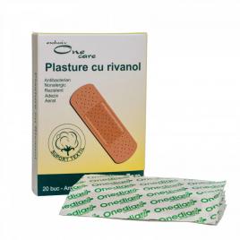 Plasture cu rivanol 2cm*7cm 20buc