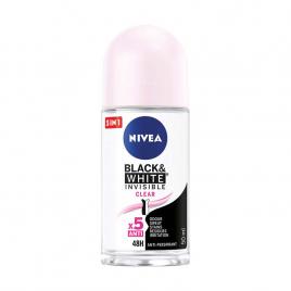 Roll-on black&white invisibil clear 50ml
