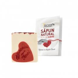 Sapun natural plin de iubire 120gr+/-10gr