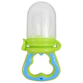 Saculet hranire bebe cu tetina silicon