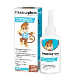 Dezanoplum solutie imp.paduchilor de cap 75ml