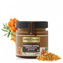 Energo-vital miere cu polen si catina 270gr