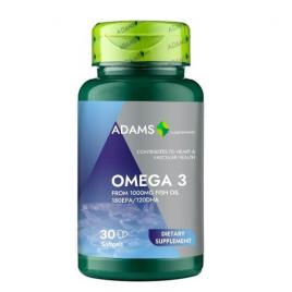 Omega 3 1000mg 30cps gelatinoase moi