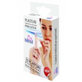 Plasturi 19*72mm minut plast 12buc/cut